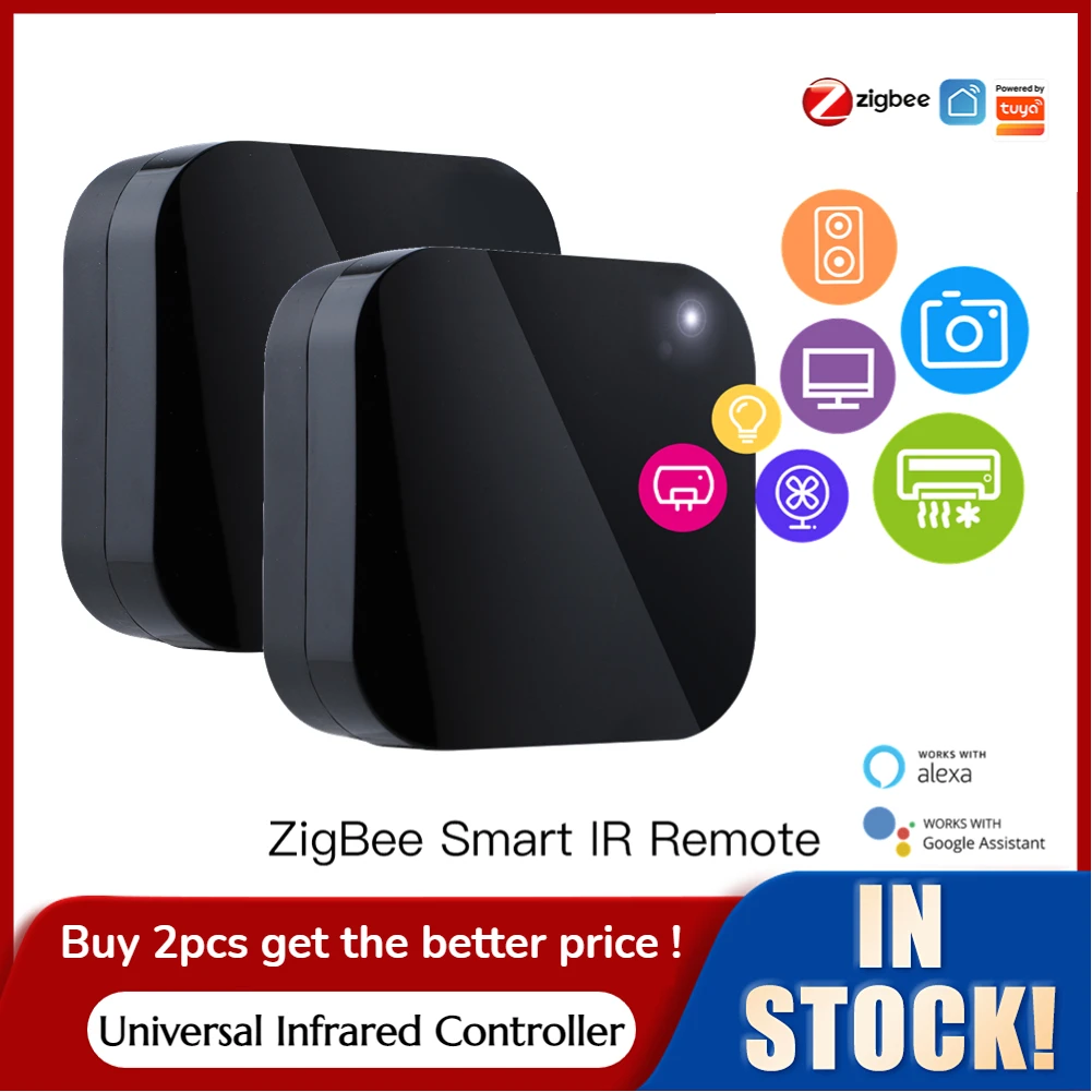 Smart Home Orvibo - Zigbee-Télécommande IR sans fil intelligente, télécommande