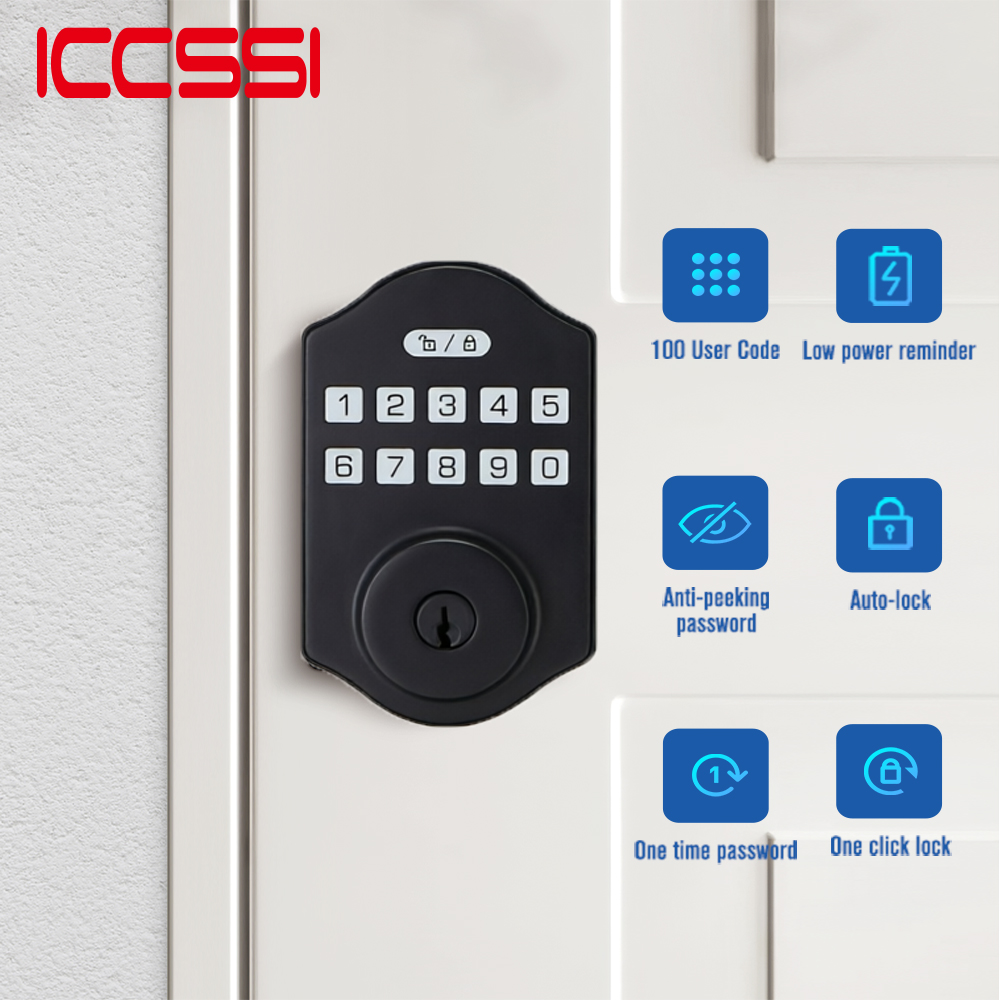 Airbnb Smart Home - ICCSSI Tuya Lock Serrure intelligente à