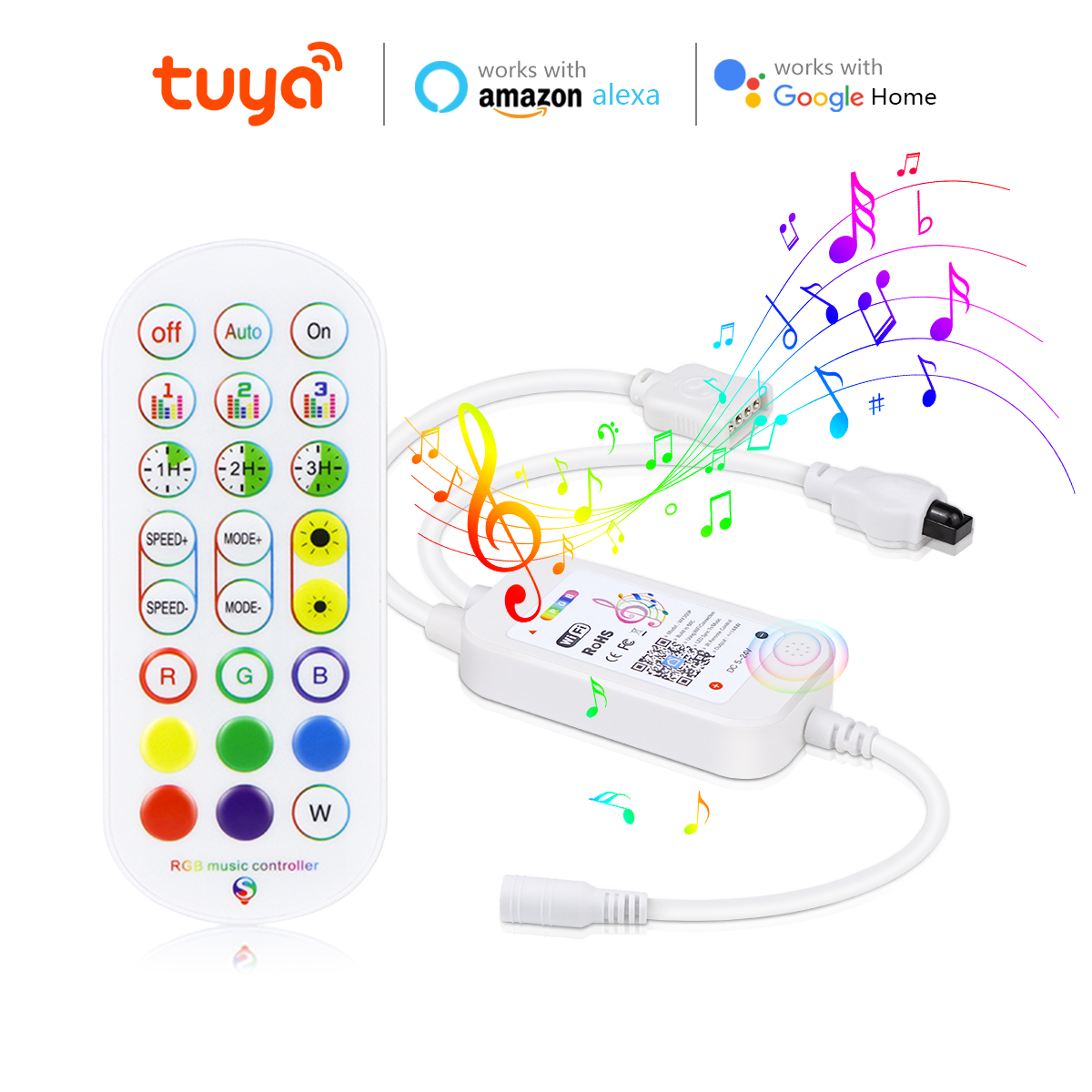 Smart Home Llm - Contrôleur Led RGB pour maison intelligente,