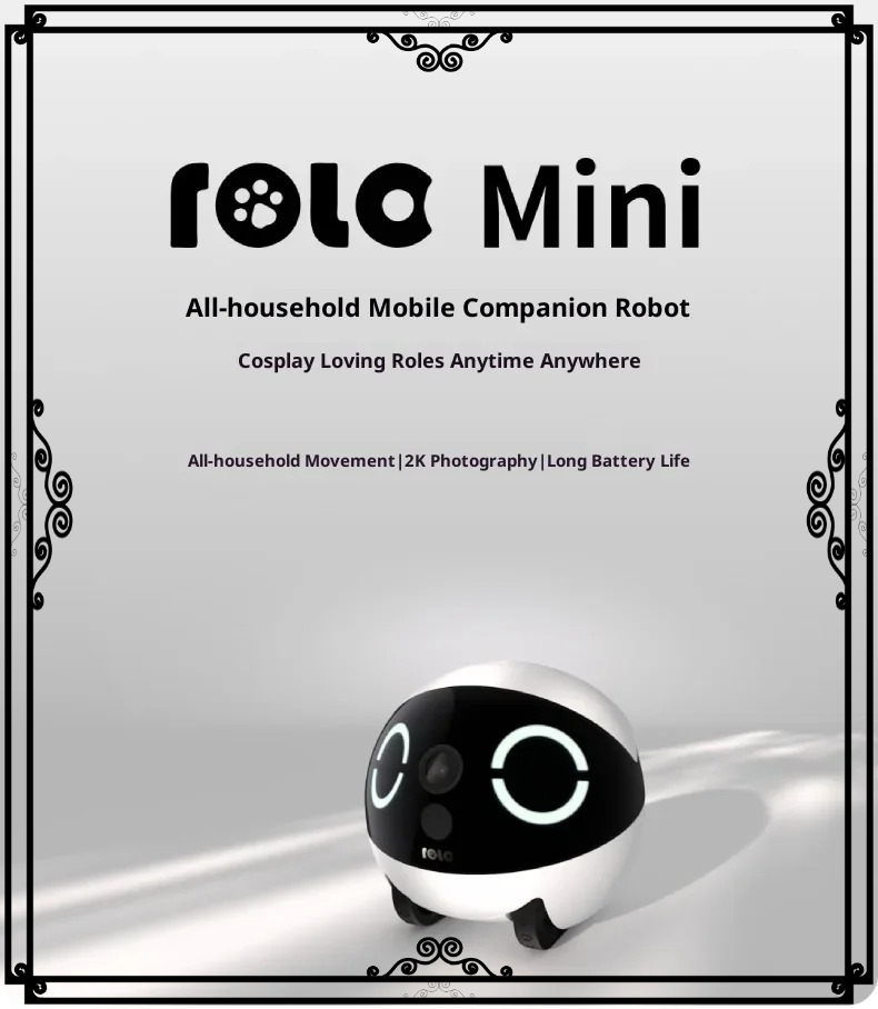 Smart Home Camera - Enabot ROLA Mini Robot Intelligent, Caméra