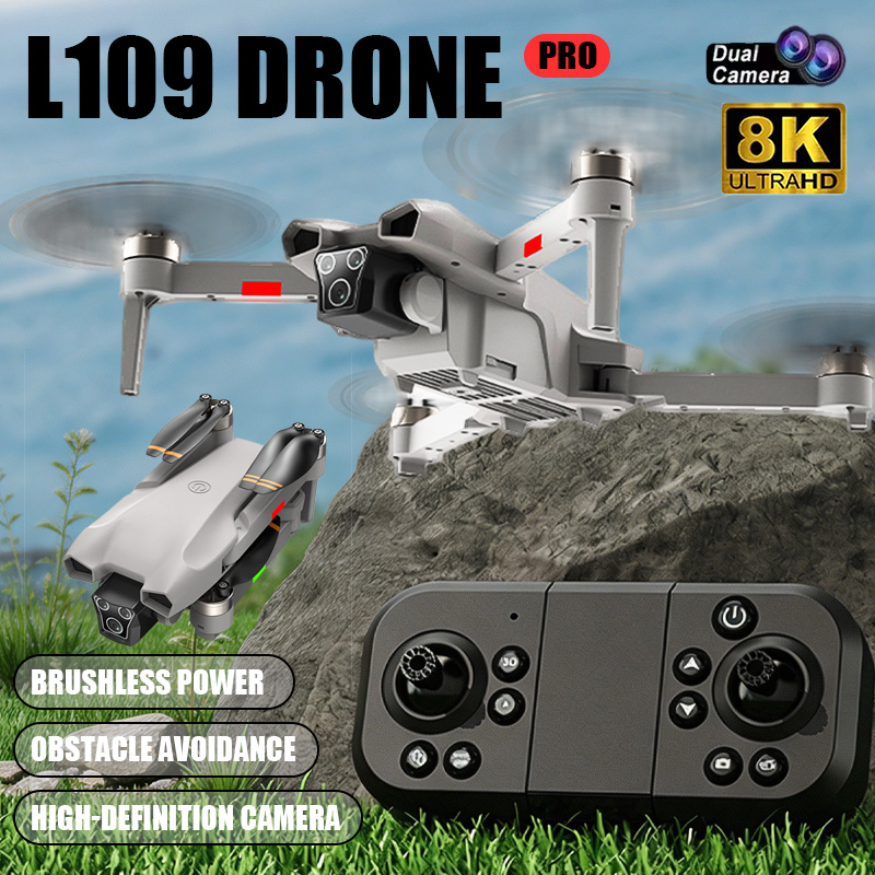 Smart Home Camera - NOUVEAU Drone L017 Pro Brushless 3D