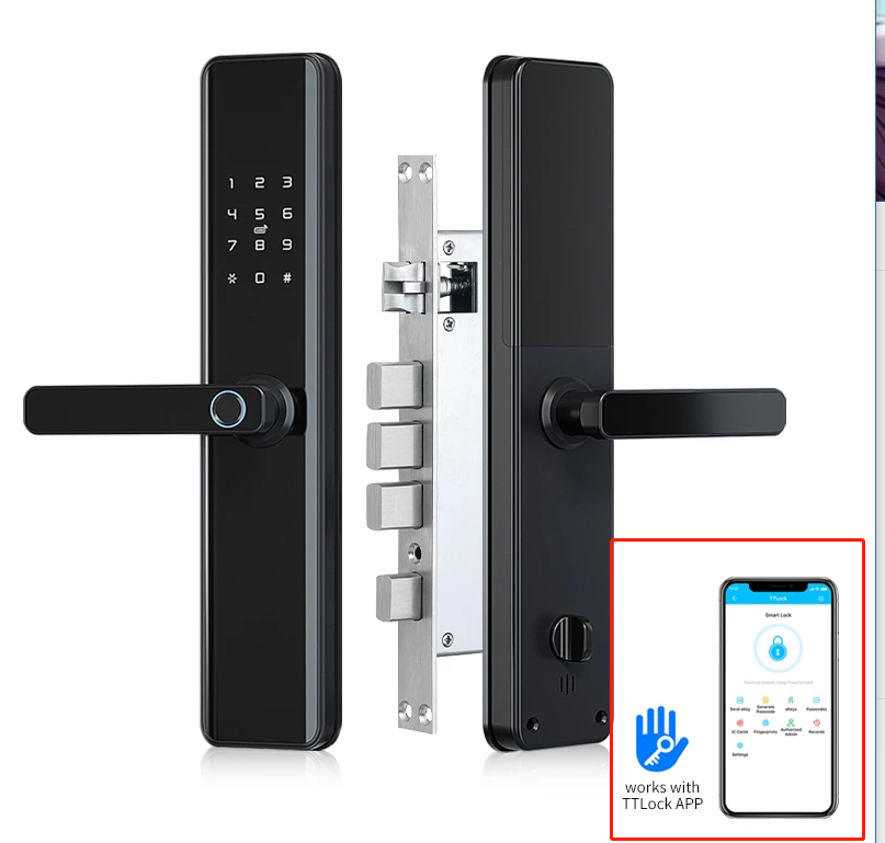 Smart Home Login - Serrure de porte électronique connectée WiFi