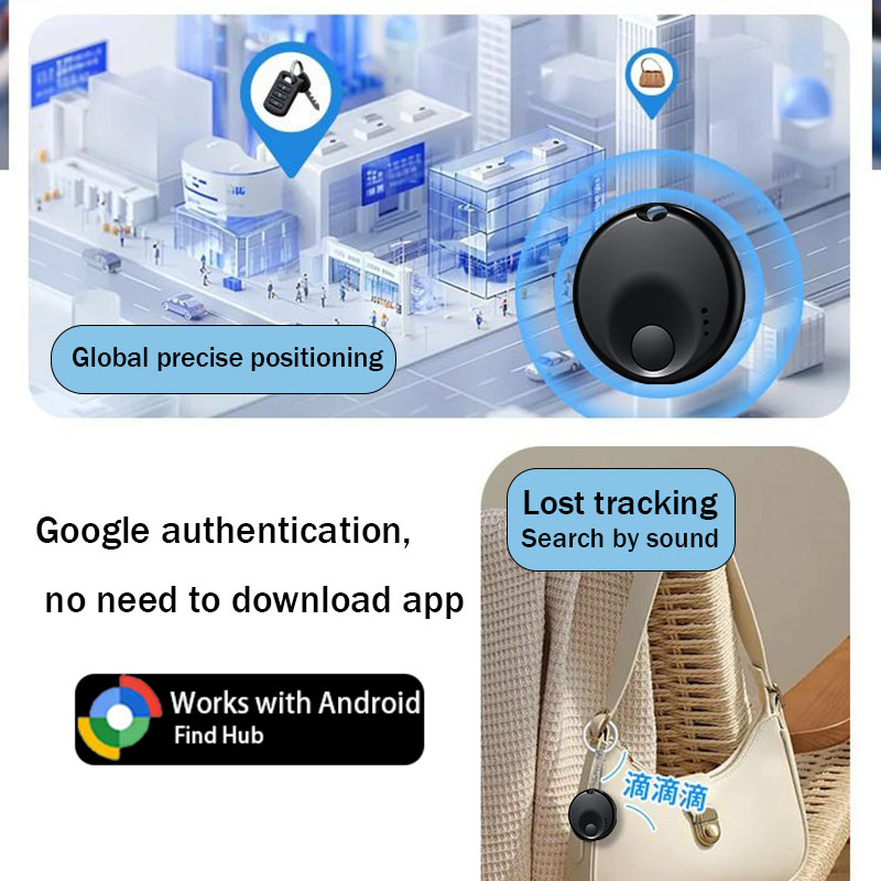 Smart Home Xiaomi Hub - Mini balise anti-perte pour téléphone Android,