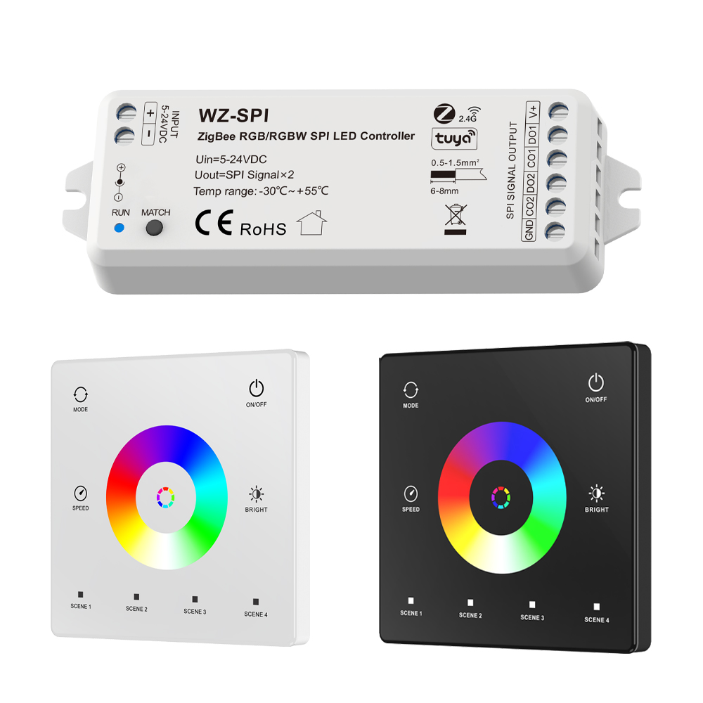 Smart Home Llm - Contrôleur LED CENFAYA ZigBee RGB RGBW