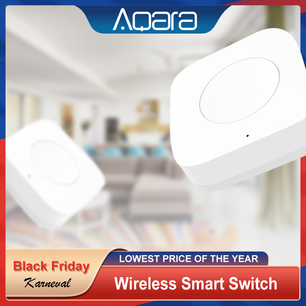 Aqara-Mini interrupteur sans f - Smart Home Xiaomi Hub avis et prix
