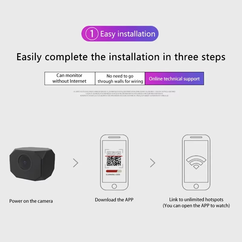 Caméra de sécurité WiFi HD 4K  - Smart Home Camera avis et prix