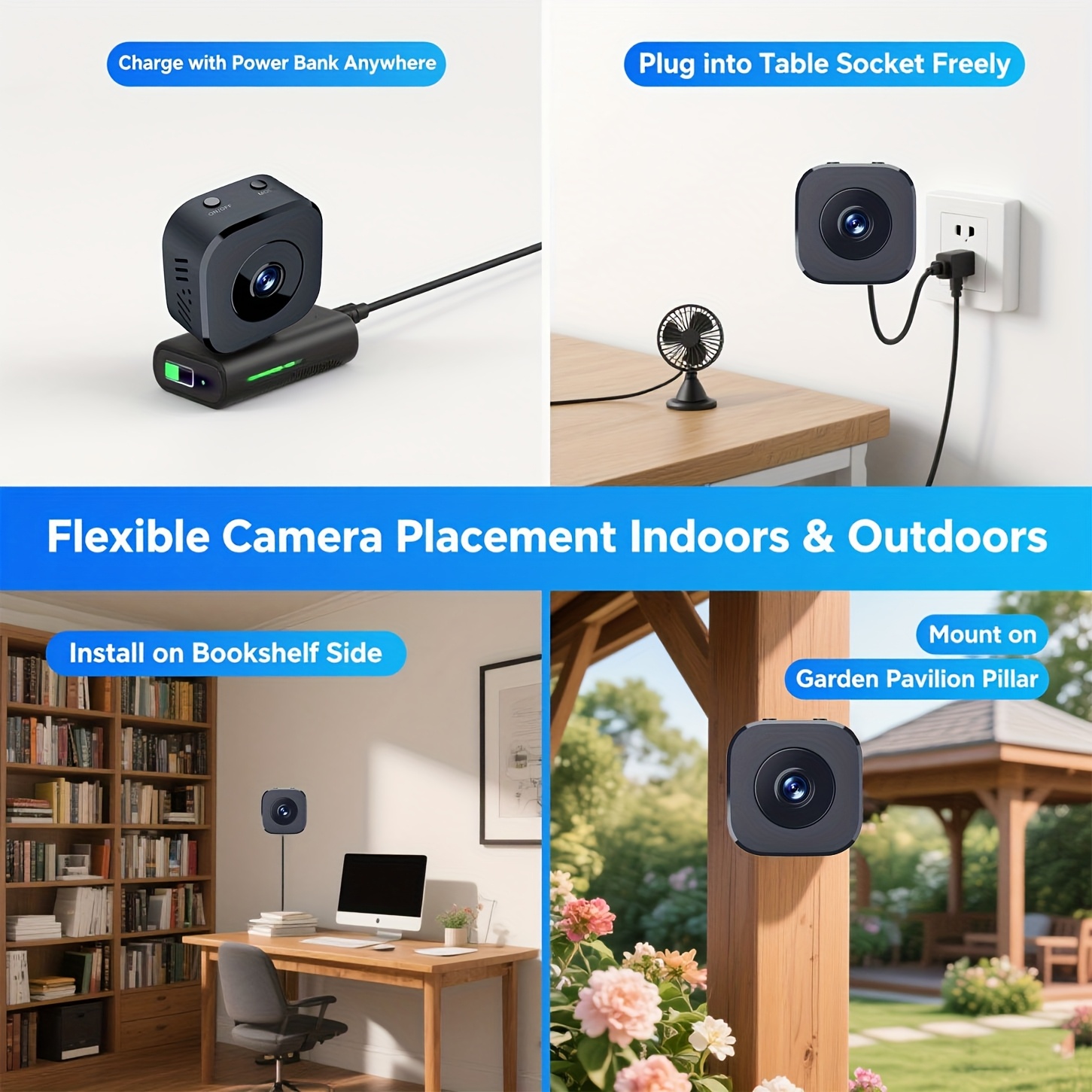 1080P HD Mini caméra WiFi sécu - Smart Home Camera avis et prix